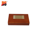 DS Gold Inlaid Drawing Imitation Leather Souvenir Box